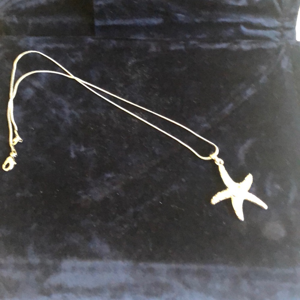 Beautiful crystal star set sterling silver - Picture 4 of 4